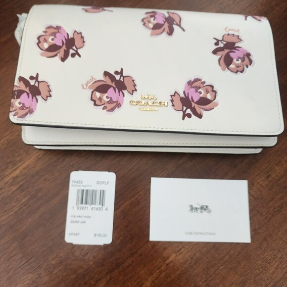 Coach Hayden Foldover Crossbody Floral - Picture 3 of 4